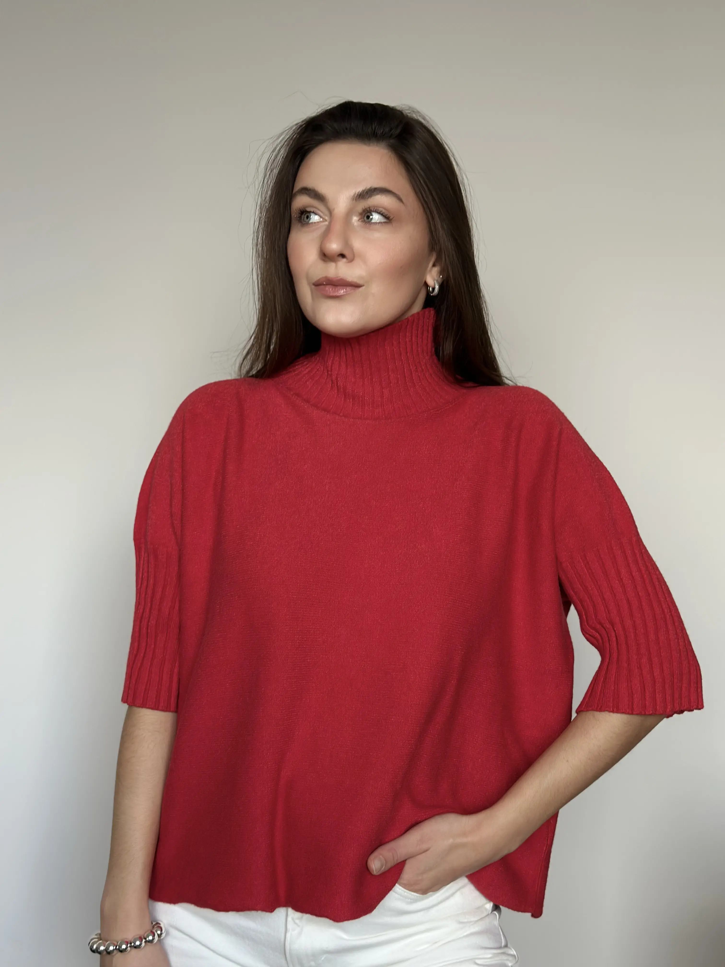 Oversized Knit Sweater | ROSSO