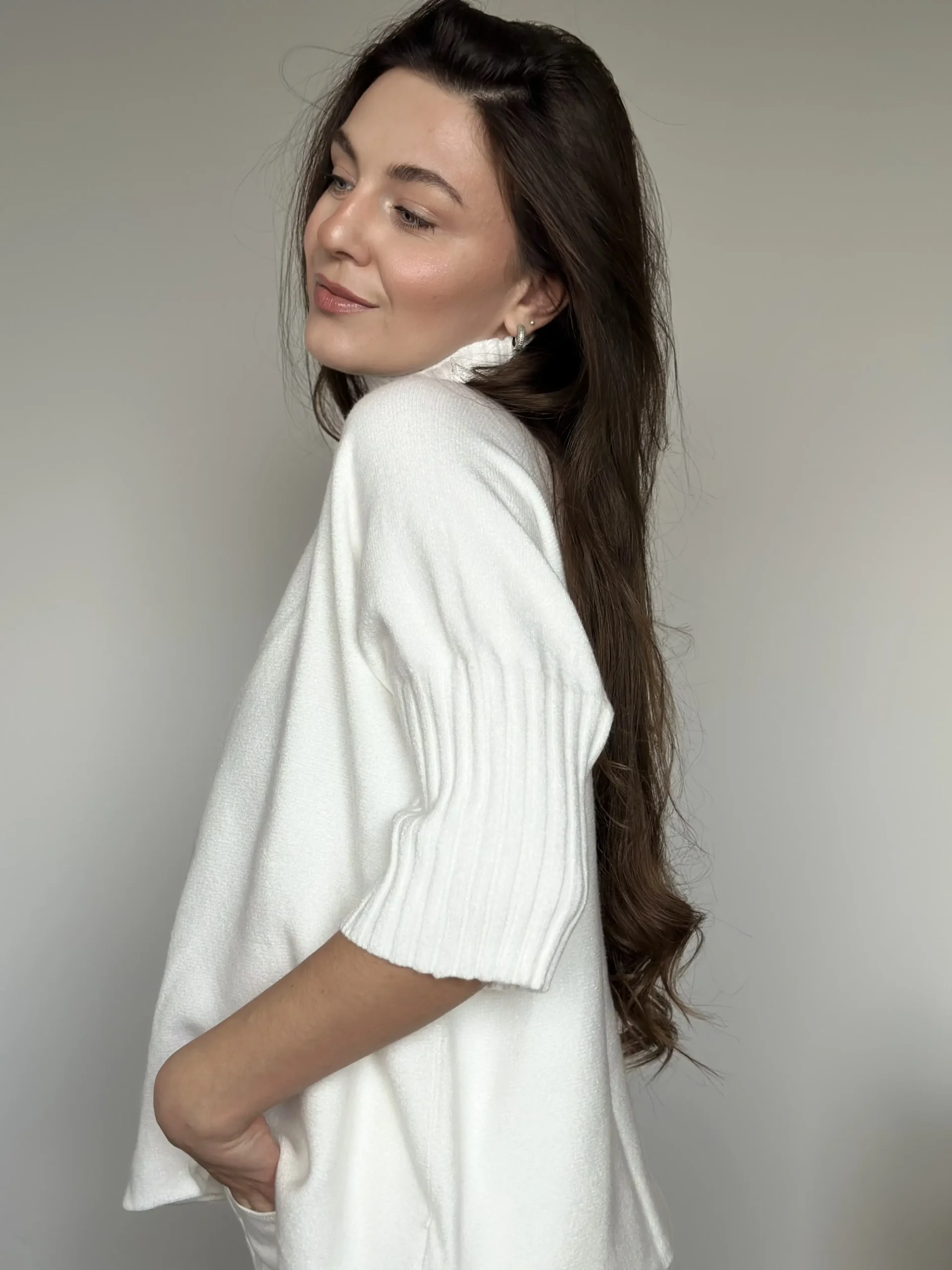 Oversized Knit Sweater | BIANCO 1 Oversized Knit Sweater | BIANCO 1