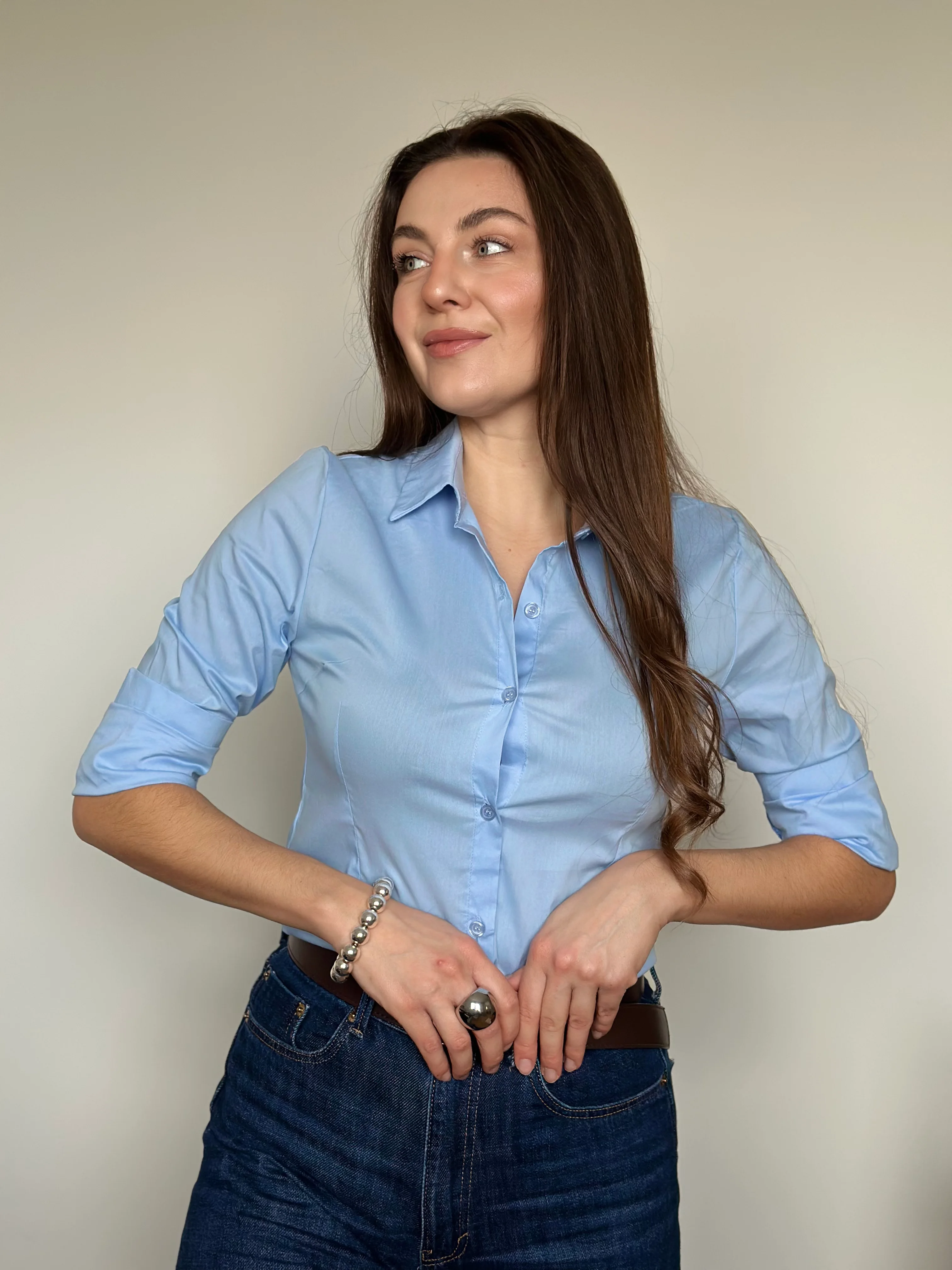 Classic Cotton Shirt | CELESTE