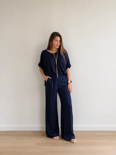 Straight Pants | DARK NAVY