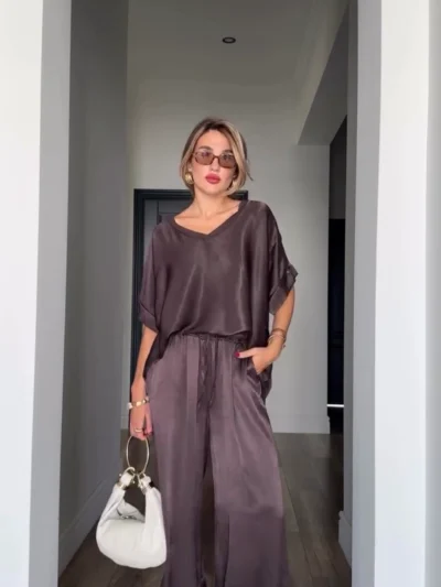 Straight Pants | CHOCOLATE